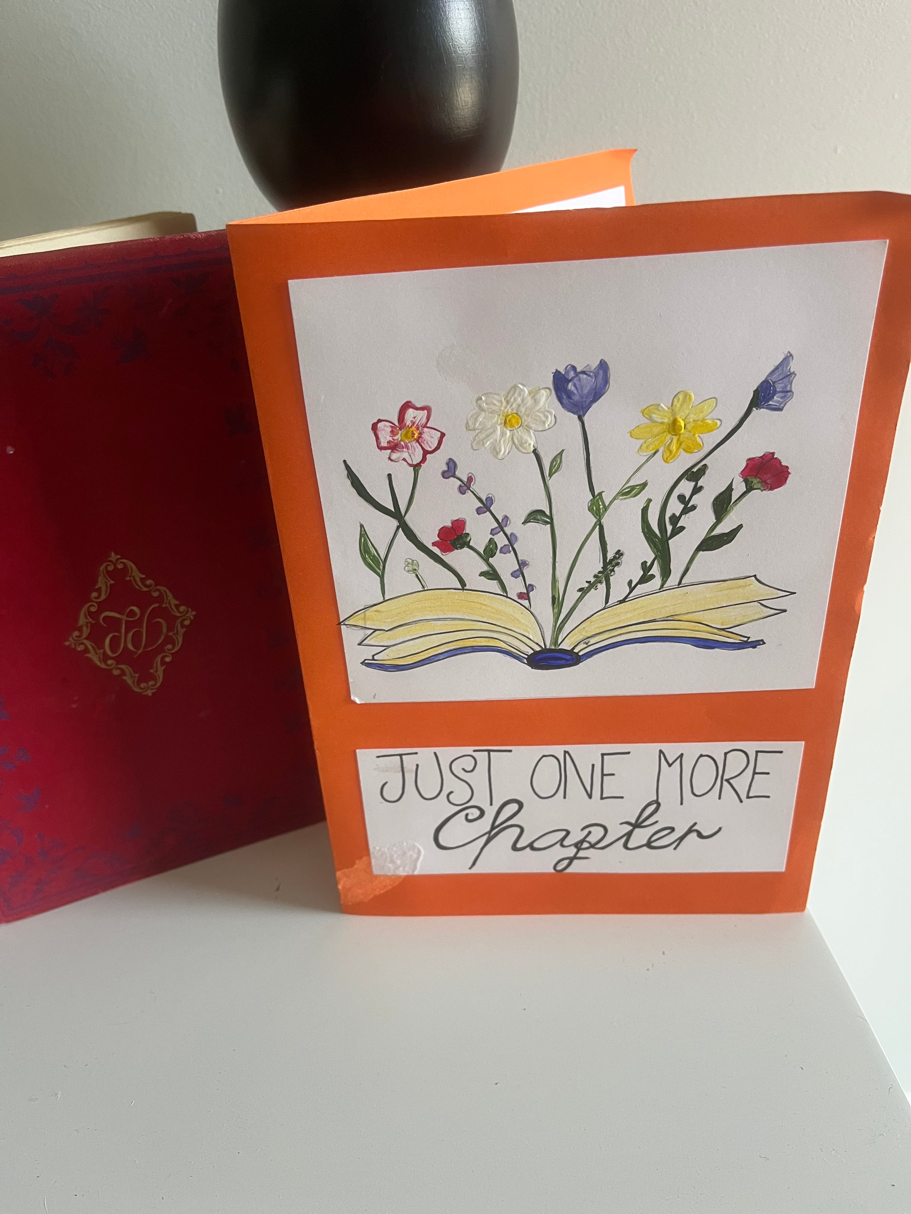 Hand painted greeting cards