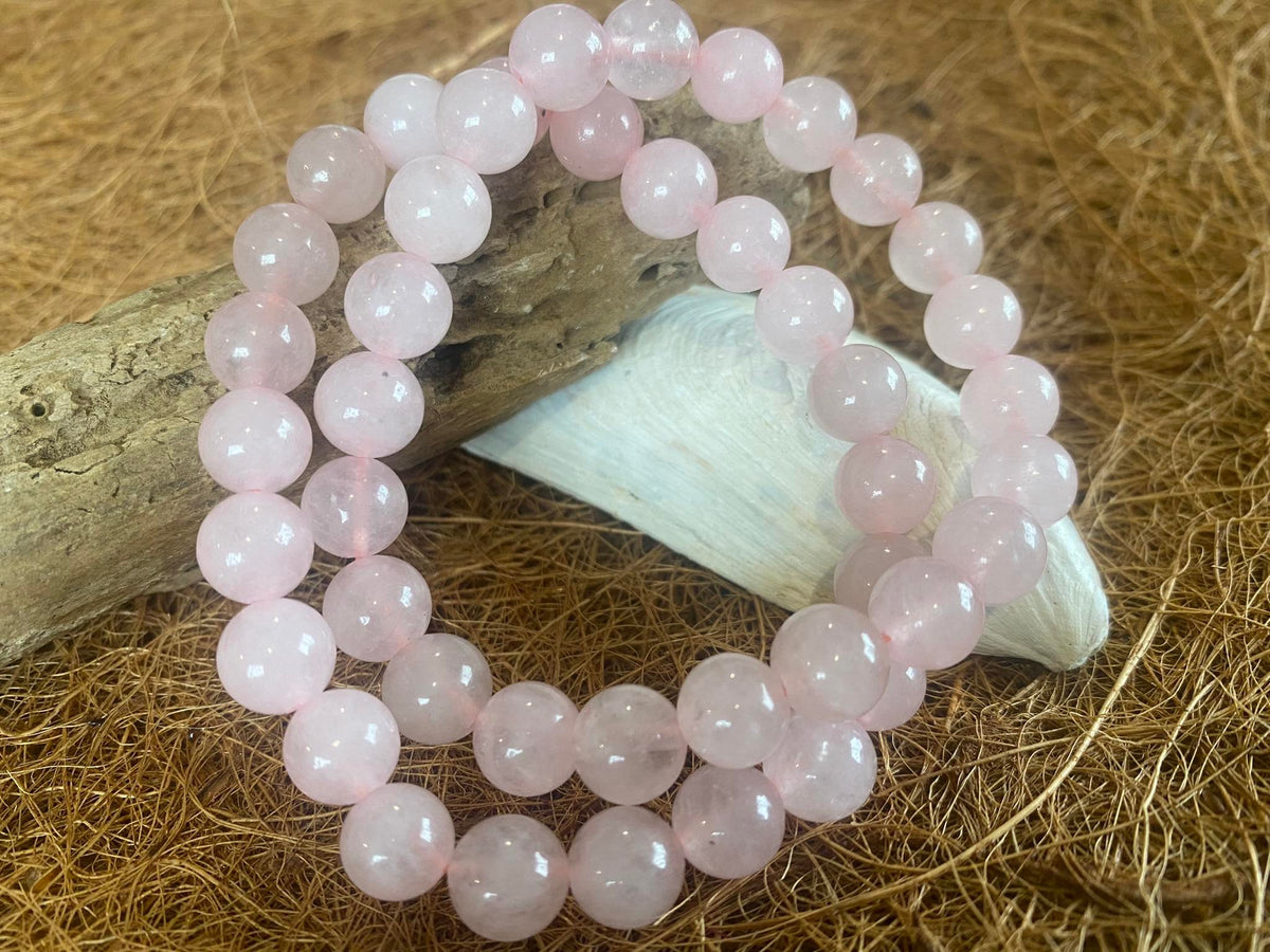 Rose Quartz Crystal Bracelet