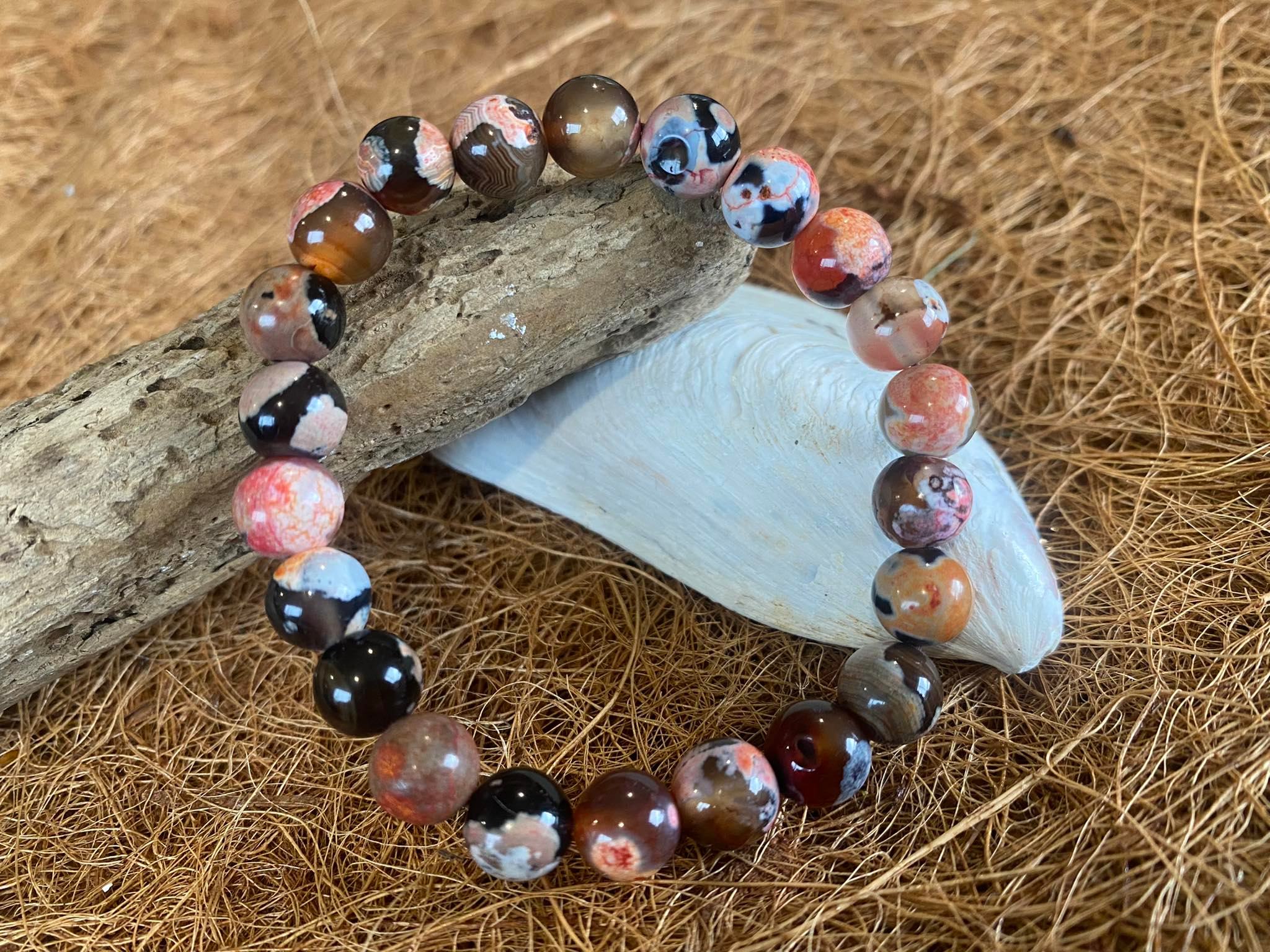 Coffee Agate Crystal Bracelets