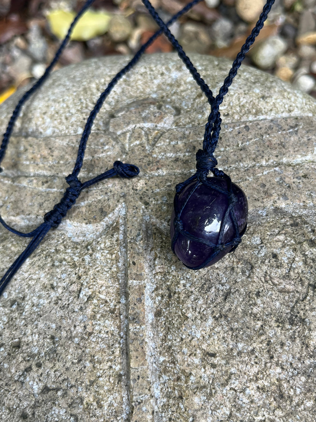 Amethyst Crystal Necklaces