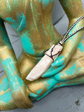 Raw Pink Selenite Necklace