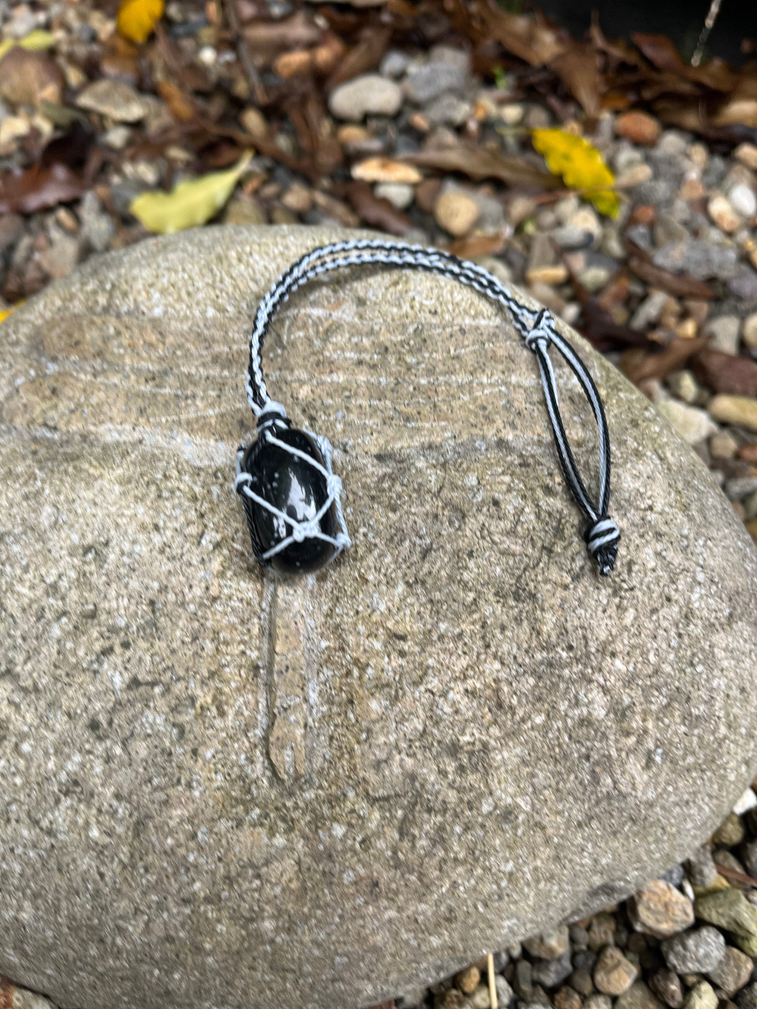 Black Tourmaline Meditation Stone